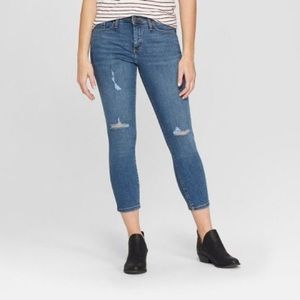 Universal Thread High Rise Skinny Crop Jeans